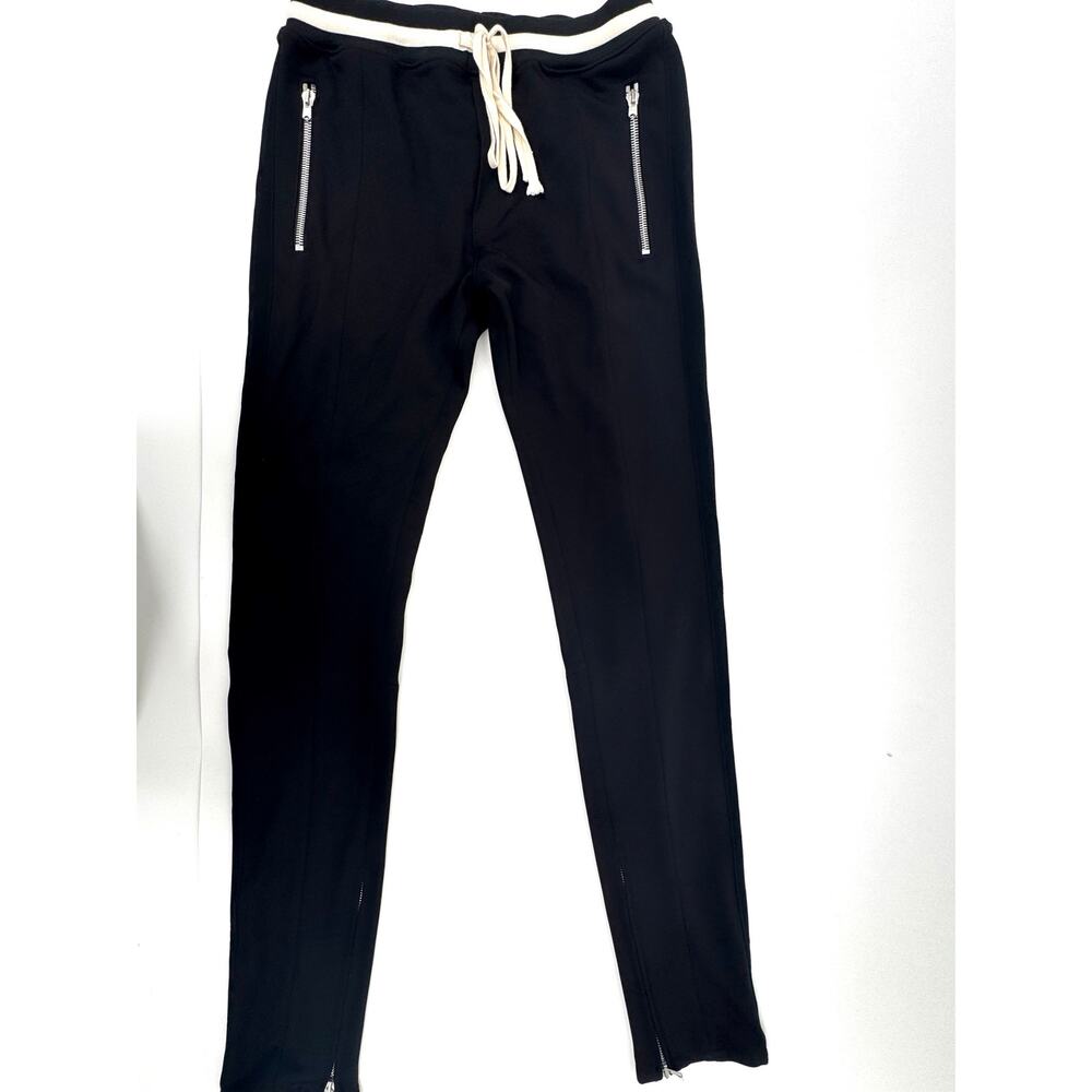 Men’s Fear of God Fifth Collection Black Track Pants – Size L – 2017